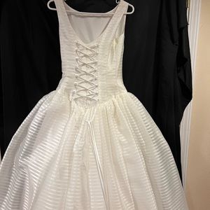 Alfred Angelo wedding / quinceanera dress with stunning back